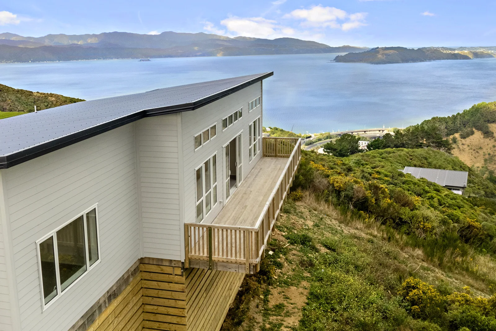 Exterior and timber deck