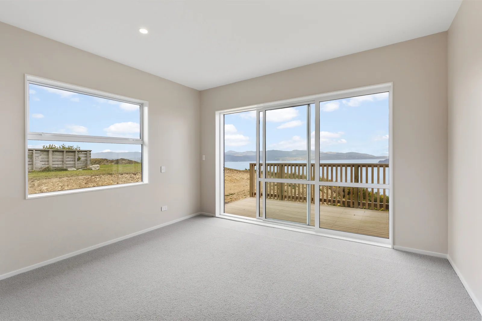 Bedroom opening onto the terrace